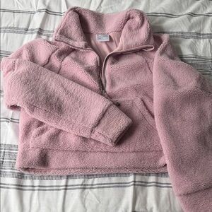 lululemon athletica Pink Fleece Hoodie